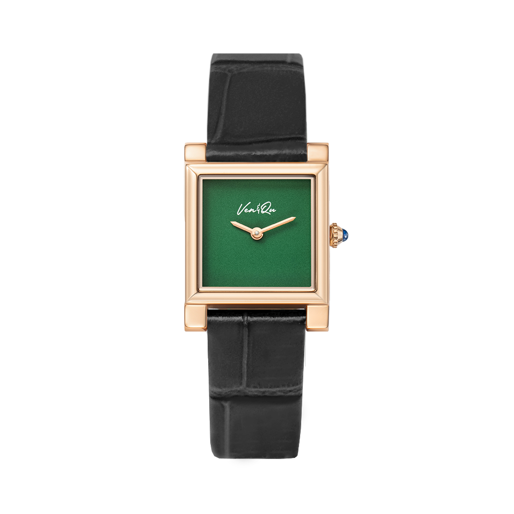 Doris-rosegold/Green (da Croc màu đen)