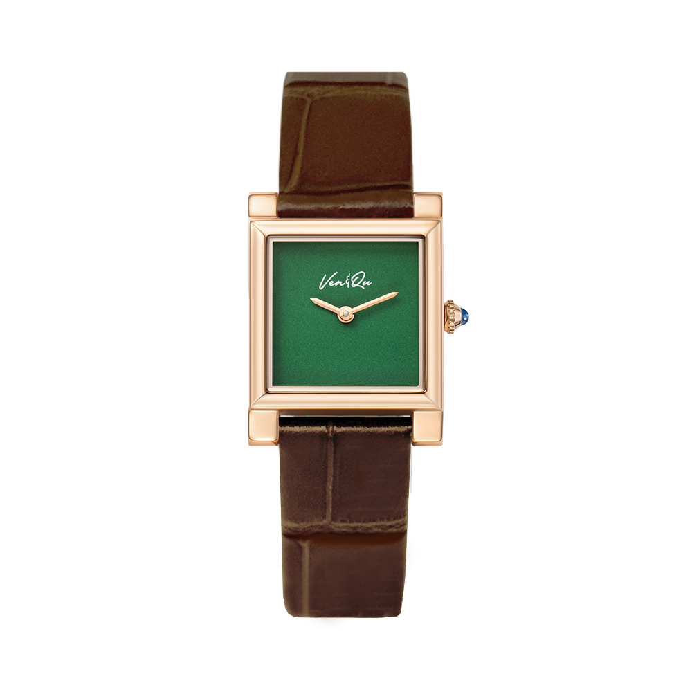 Doris-rosegold/Green (da Croc Nâu)