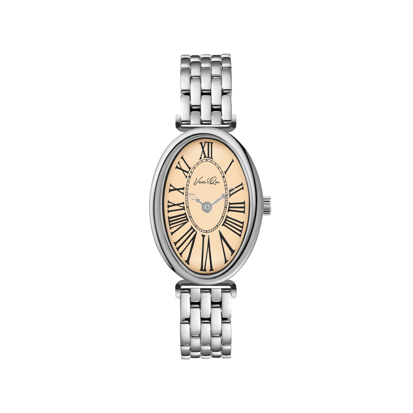 Dome-Silver/Coral (Beads)