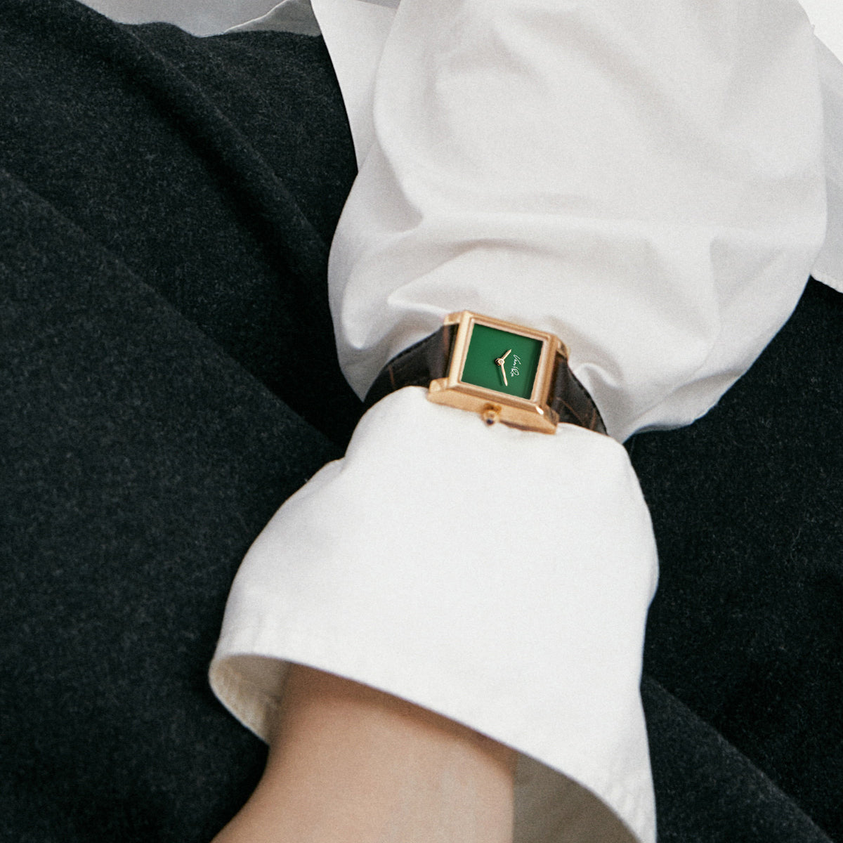Doris-rosegold/Green (da Croc màu đen)
