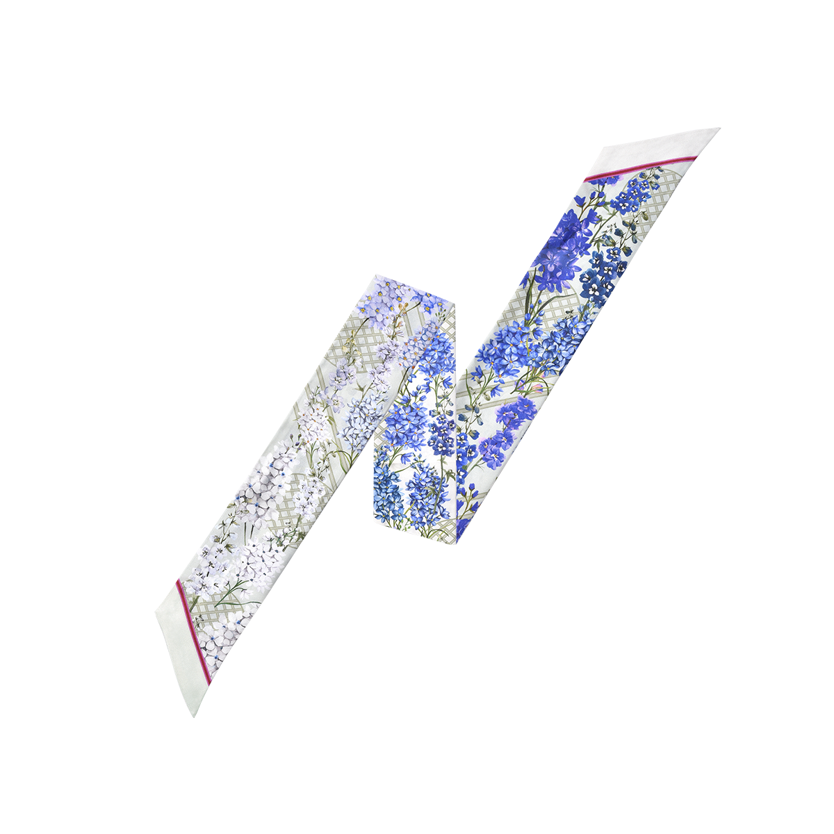 D_Flower-Day Long Silk Scarf
