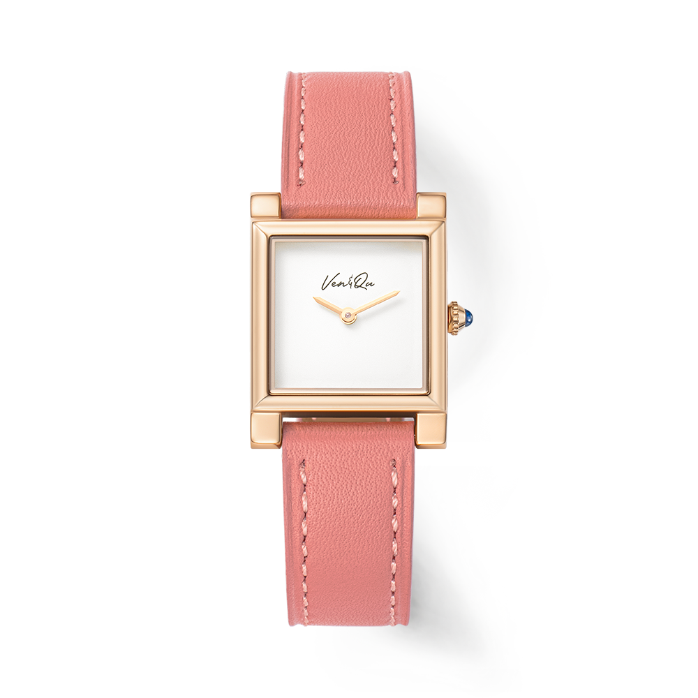 DORIS-Rosegold/White/Coral
