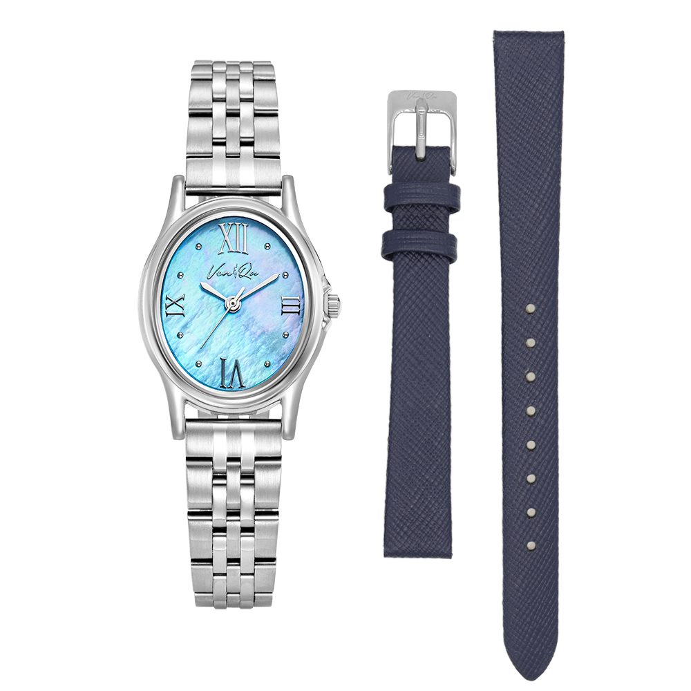 Gem-Silver/Aquamarine