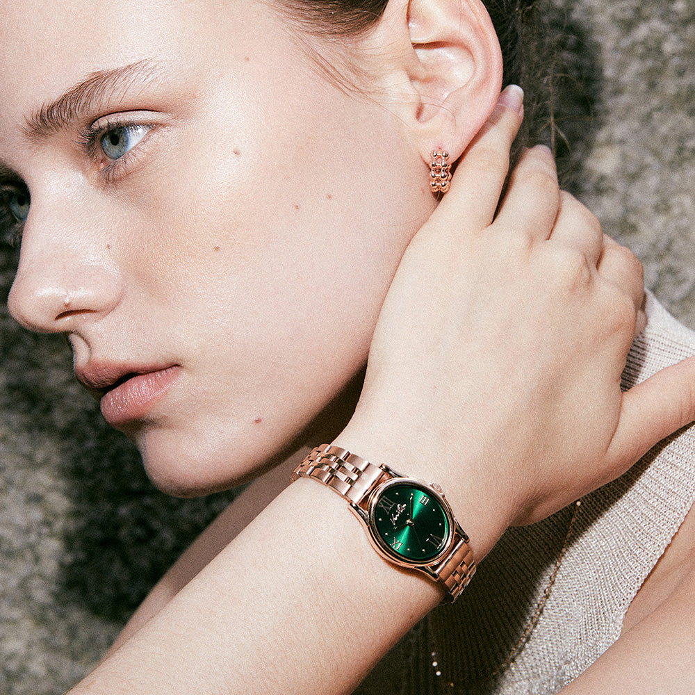 Gem-Rosegold/Emerald