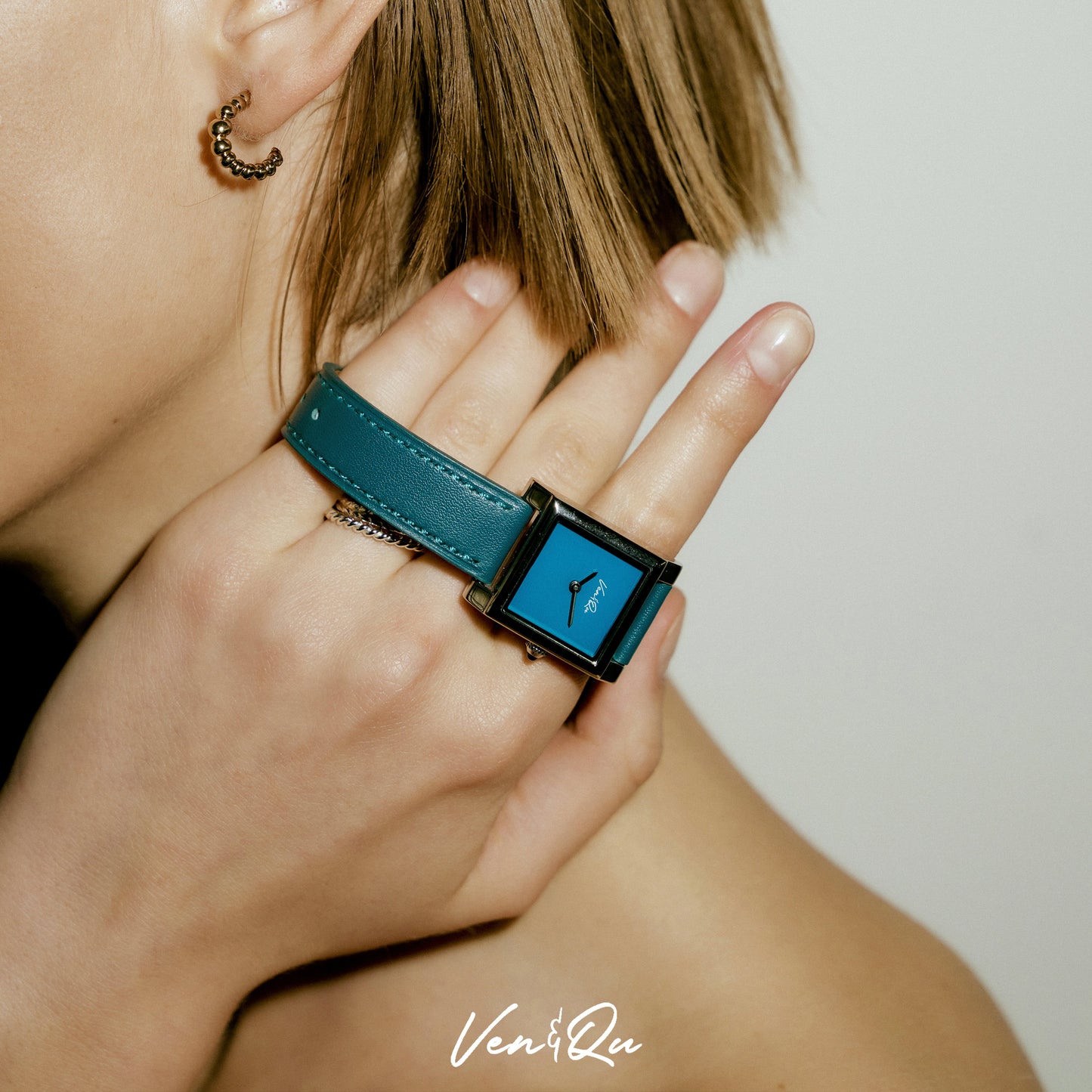DORIS-Silver/Teal