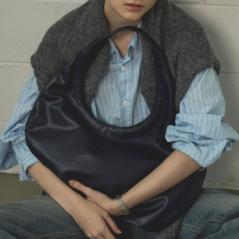 Pebble Skulderveske - Midnight Navy