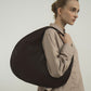 Pebble Shoulder Bag - Rich Brown