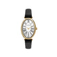 Dome-Gold/White (Black leather)
