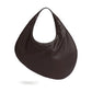 Pebble Shoulder Bag - Rich Brown