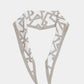The Flow Linked Silk Scarf-Taupe Beige