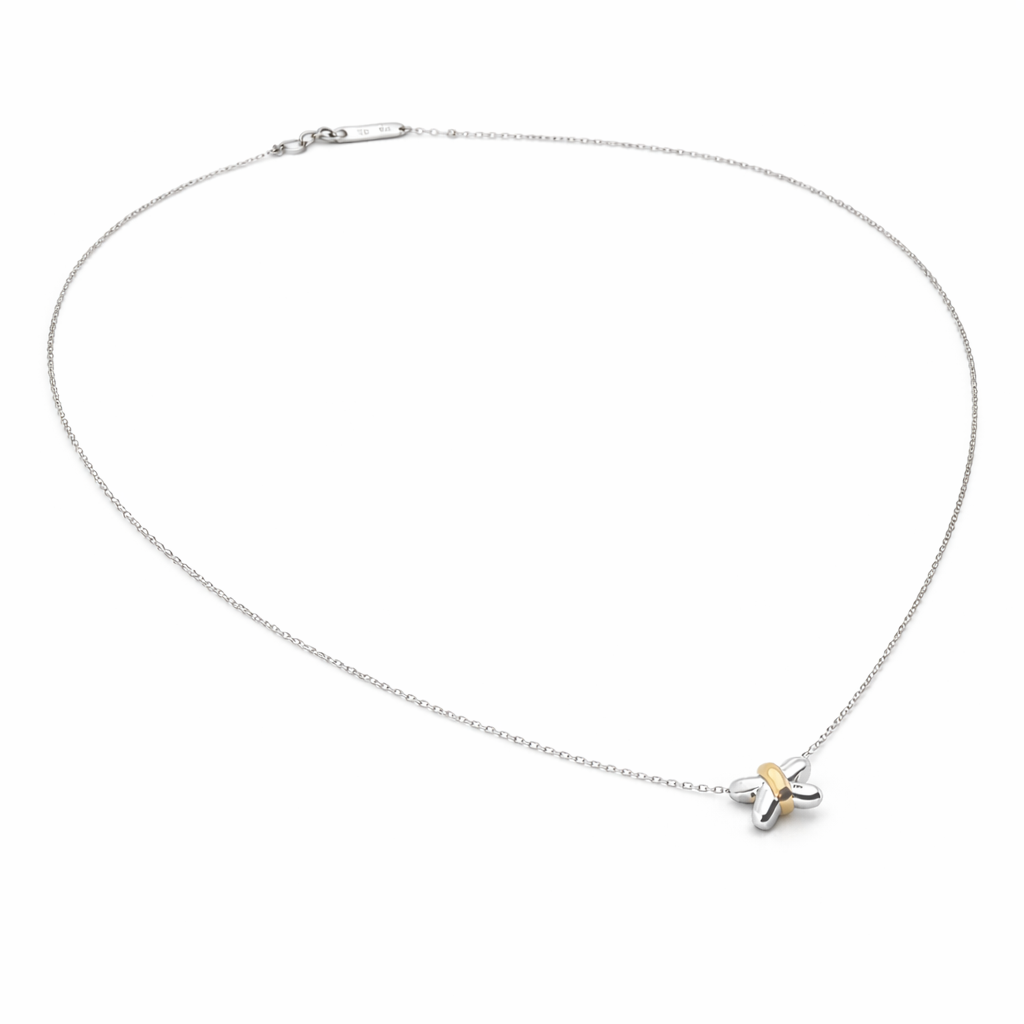 [925 sølv] 1901. Volum xo-kjede (18K)