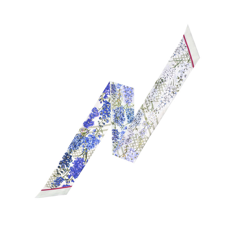 D_Flower-Day Μακρύ Μεταξωτό Φουλάρι