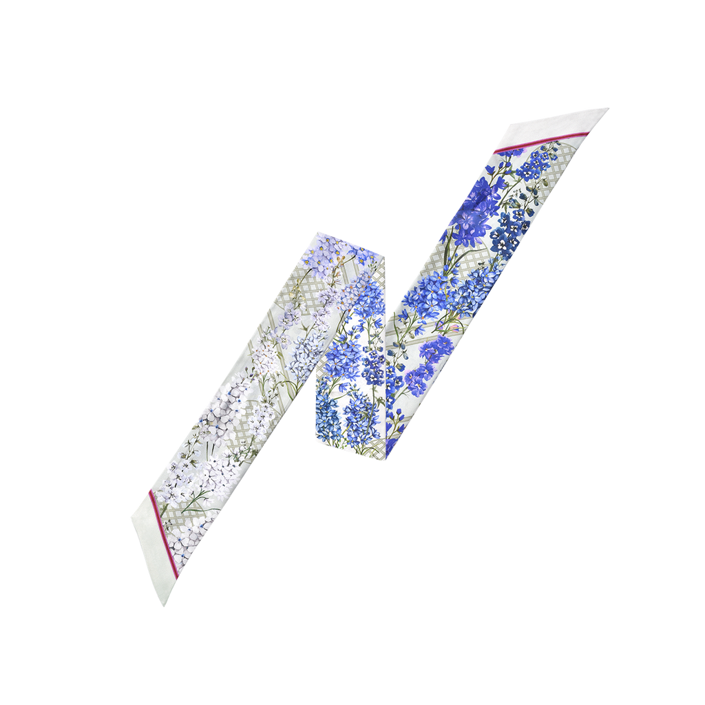 D_Flower-Day Μακρύ Μεταξωτό Φουλάρι