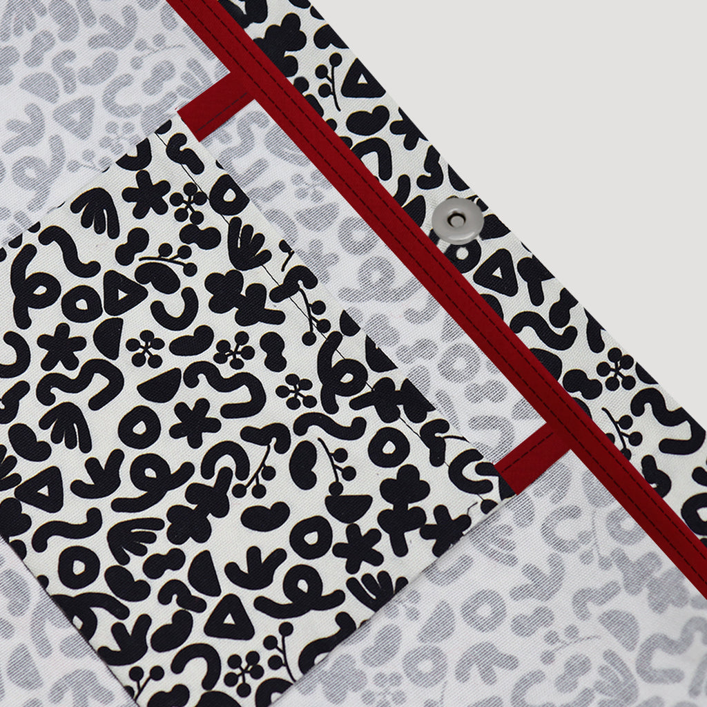 Ma Cherie Scarf Point Twill Oxford Bag - Beige