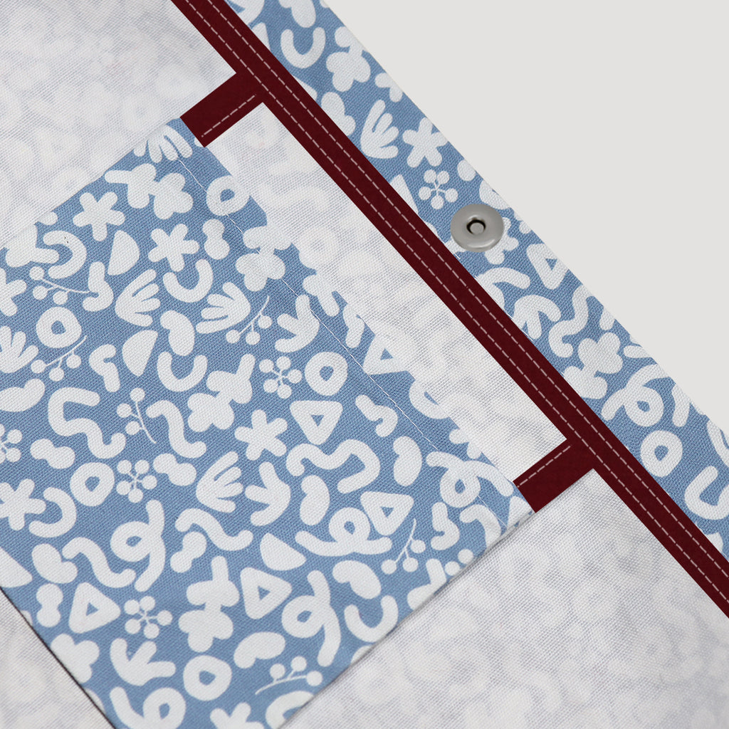 Ma Cherie Scarf Point Twill Oxford Bag - Beige