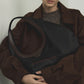 Pebble Shoulder Bag - Reversed Brown (Nylon)