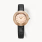 Volante Atelier-Rosegold (Black leather)