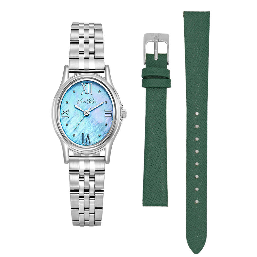 Gem-Silver/Aquamarine