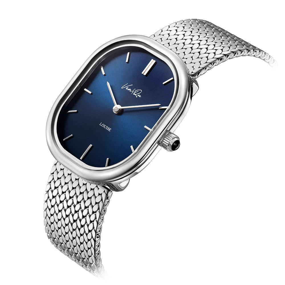 Louise-Silver/Blue (unisex)